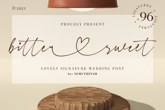 Bitter Sweet: A Font That Feels Like a Handwritten Note