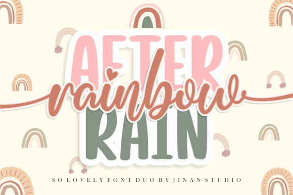 Bring a Romantic Touch to Every Design with Rainbow After Rain