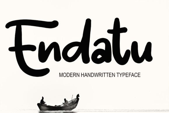 Endatu: The Handwritten Font That Brings Your Brand to Life