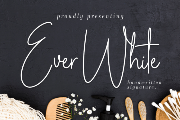 Ever White: The Monoline Script with Classic Soul