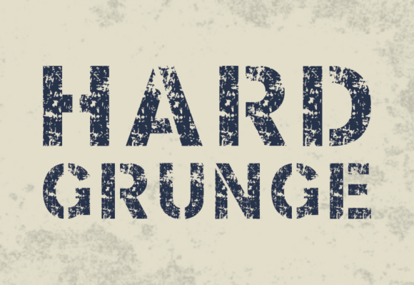 Hard Grunge: The Edgy Typeface for Bold Branding