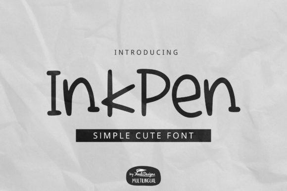InkPen: The Handwritten Font That Feels Like a Friendly Note