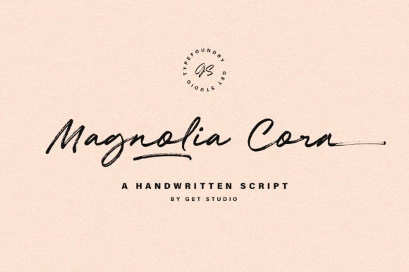 Magnolia Cora: The Handwritten Font with a Confident, Artisanal Edge