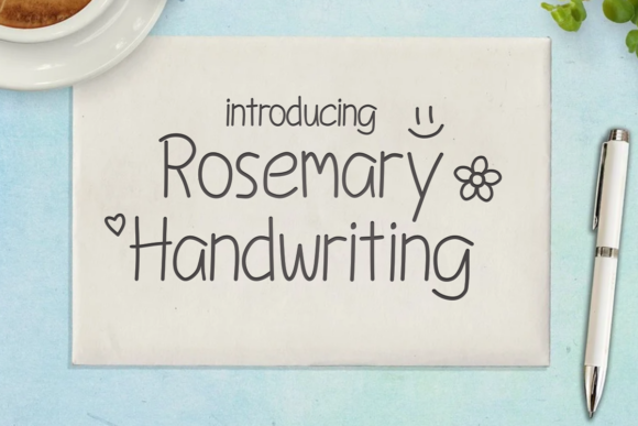 Rosemary Handwriting: A Font That Feels Like a Friend