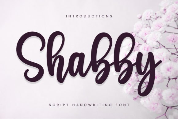 Shabby: A Handwritten Font That Feels Like a Warm Hug
