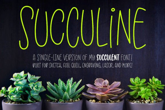 Succuline: The Bouncy, Hand-Drawn Font That's Perfect for Modern Branding