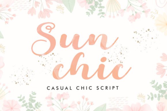 Sunchic: The Bold Script Font for Modern Branding
